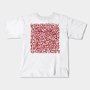 Color Rain Red Kids T-Shirt